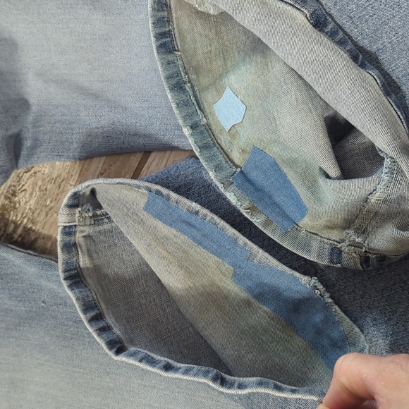 Vintage Super Low Rise Flare Exposed Button Fly Y2K Guess Jeans - Picture 10 of 10